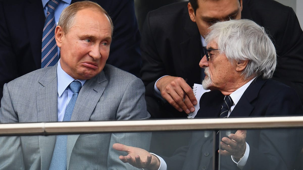 Bernie Ecclestone sagte, er würde sich für Putin "eine Kugel einfangen" und die Formel 1 distanziert sich weiter von Bernie Ecclestone