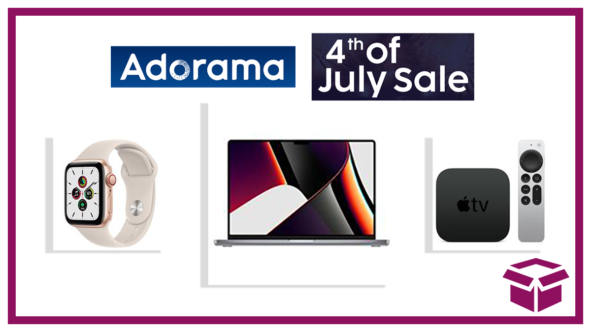 Get Rare Discounts on Apple Products (And Much More) At Adorama’s