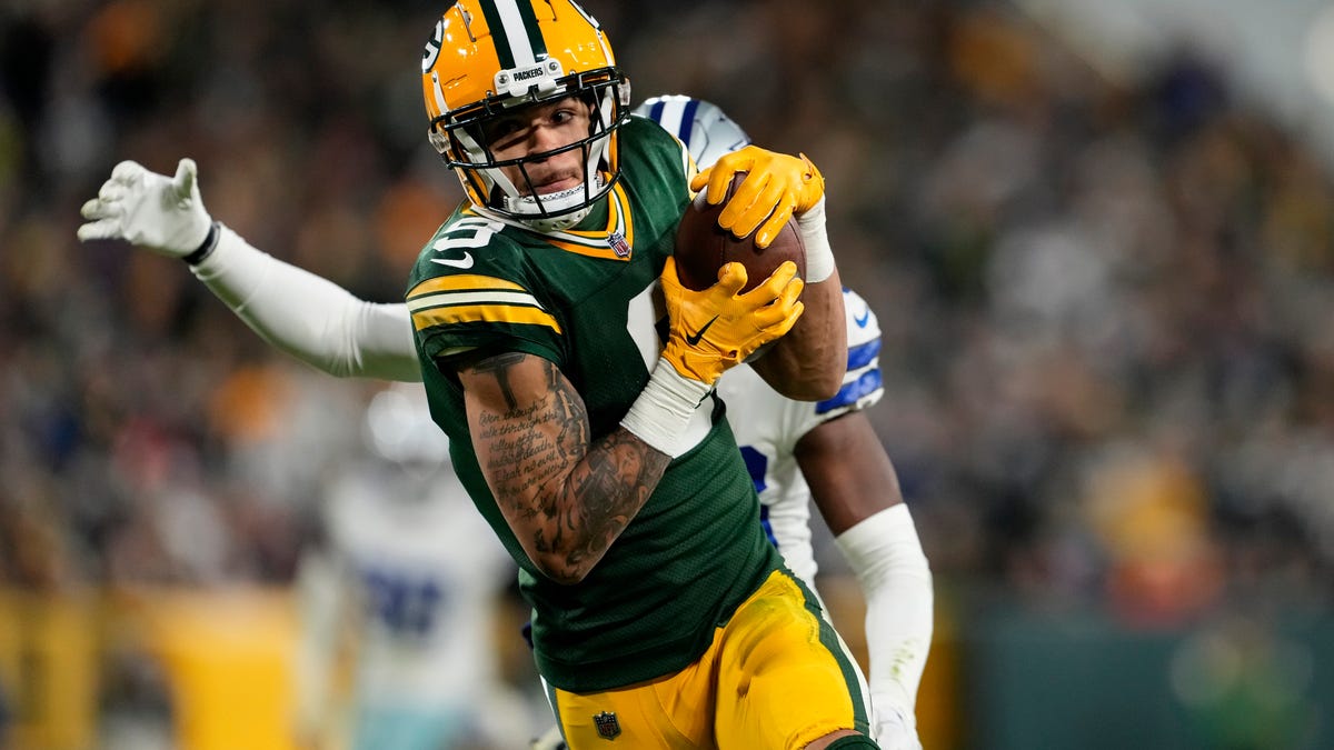 Packers' Christian Watson could be the guy Aaron Rodgers needs