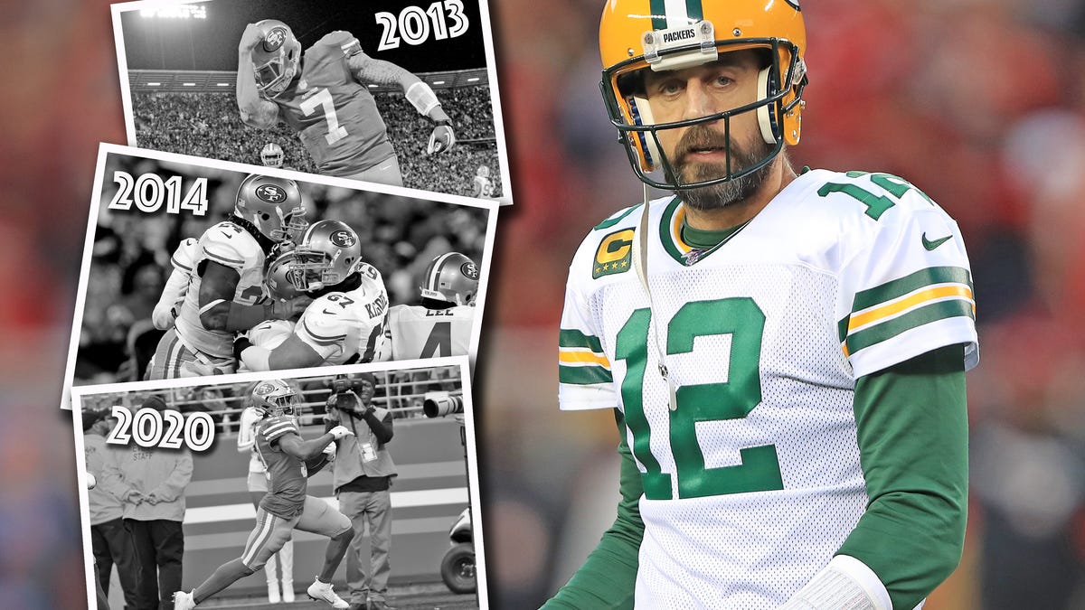 A history of Rodgers, 49ers as they prepare to meet in playoffs