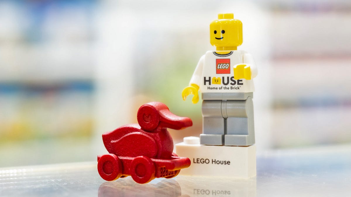 El pato impreso en 3D de Lego es un adelanto del futuro del juguete