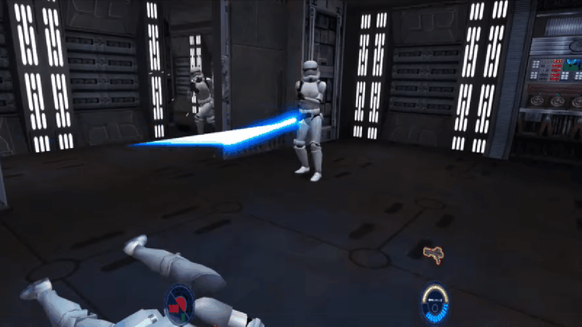 El juego VR Star Wars Jedi Outcast se ve absolutamente increíble