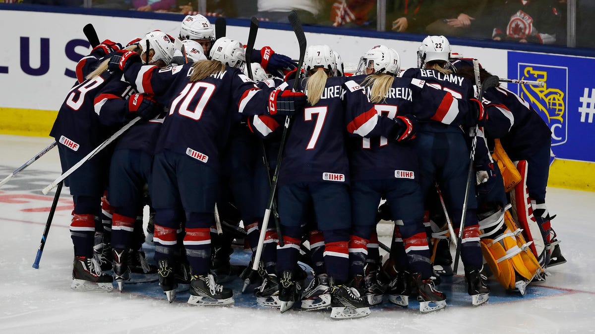 The IIHF thinks women are more contagious than men