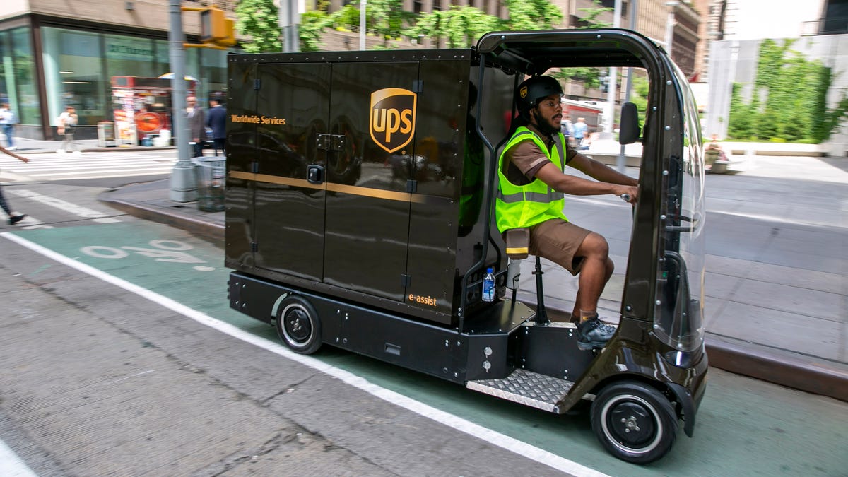 UPS testet pedalbetriebene Lieferfahrräder in NYC