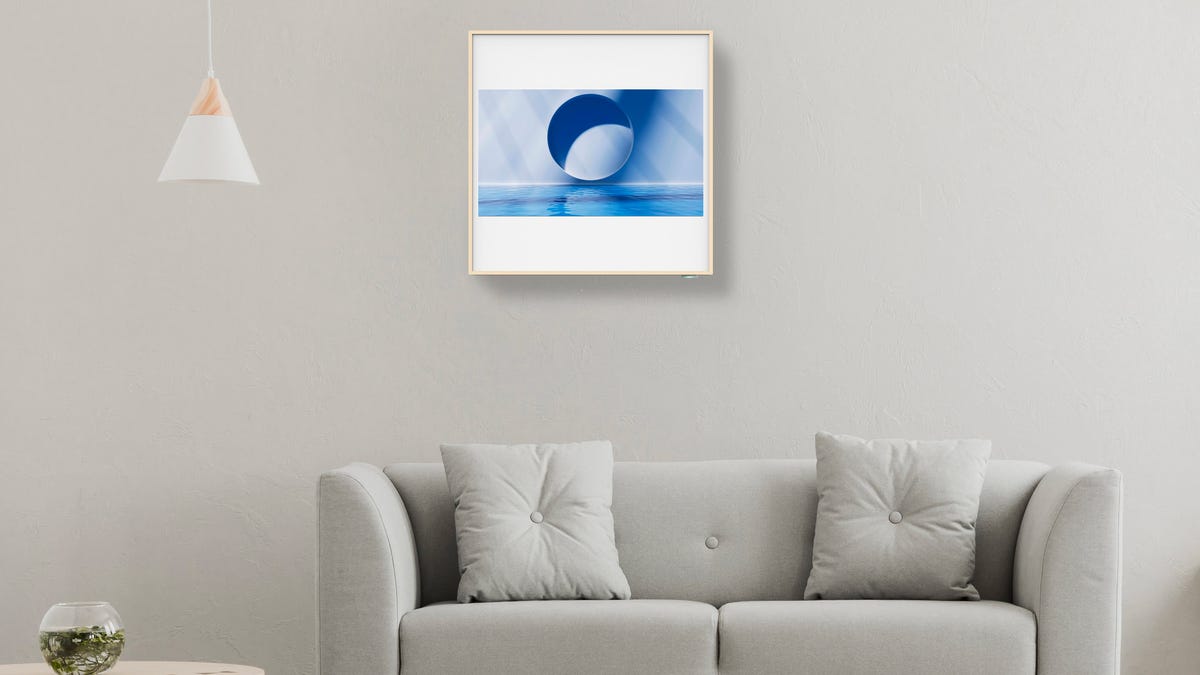 This 27-Inch Digital Art Frame Is Actually an LG Air Conditioner