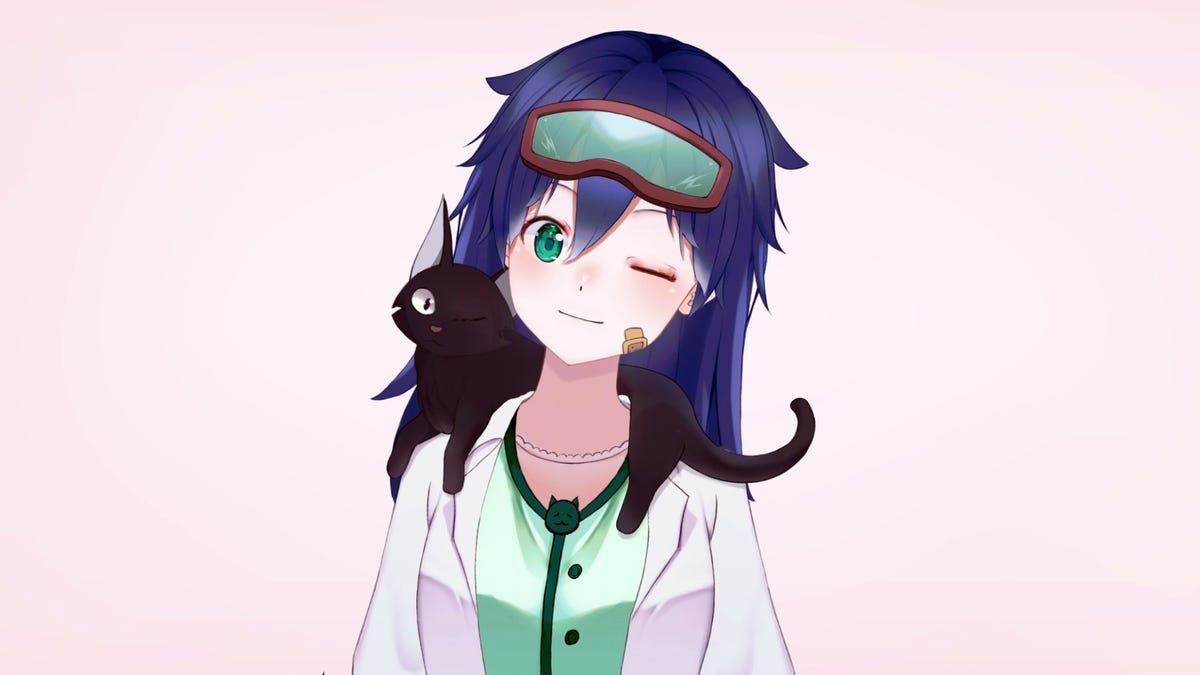 The VTuber Isn't The Human, It's The Talking Cat On Her Shoulder thumbnail