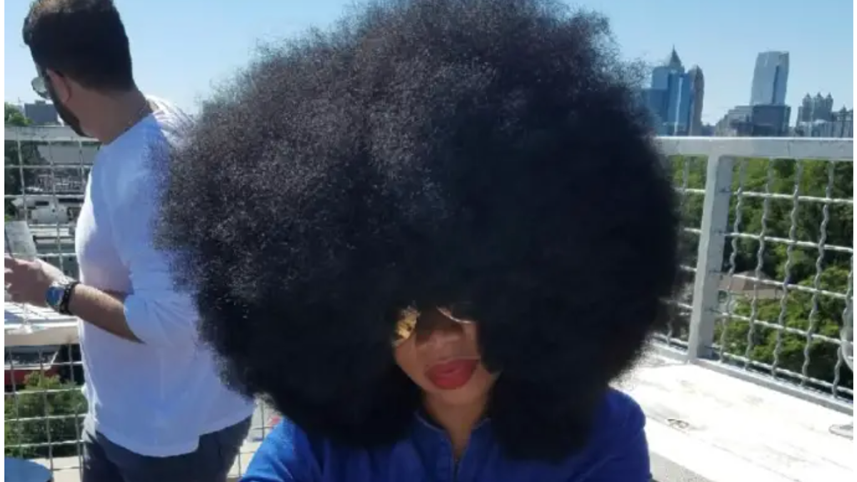 Louisiana Woman Holds the Record for Largest Afro Flipboard