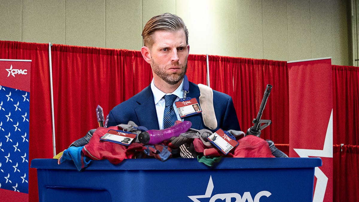 Eric Trump Placed In CPAC Lost And Found