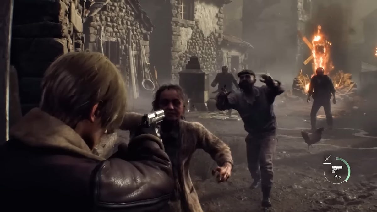 I Wasn't Prepared For Resident Evil 4's Chainsaw Boss Village - Kotaku