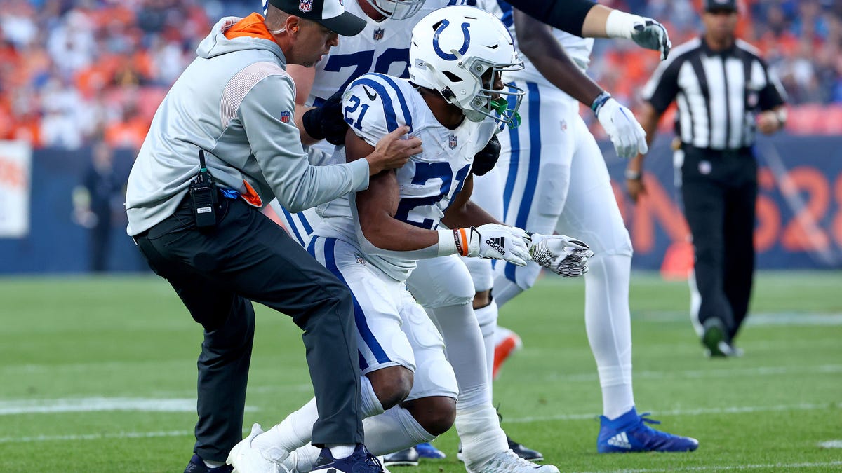 Concussions continue to plague NFL games, this time its Colts' Nyheim Hines