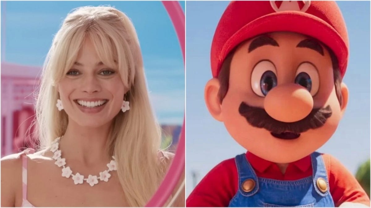 photo of Barbie vs. The Super Mario Bros. Movie Is a Perfect 2023 Hollywood Microcosm image