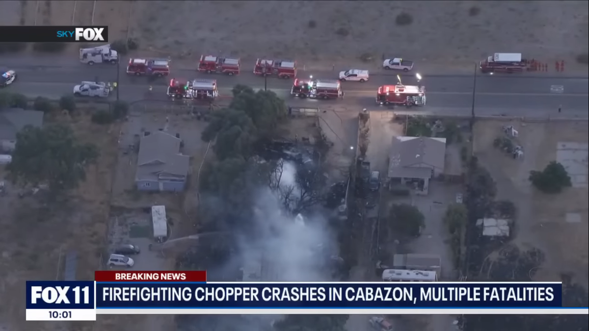 Firefighting Helicopter Collision Kills 3 In California | Automotiv