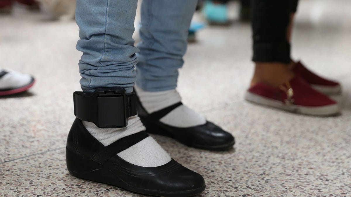 Digital shackles the unexpected cruelty of ankle monitors  Technology   The Guardian