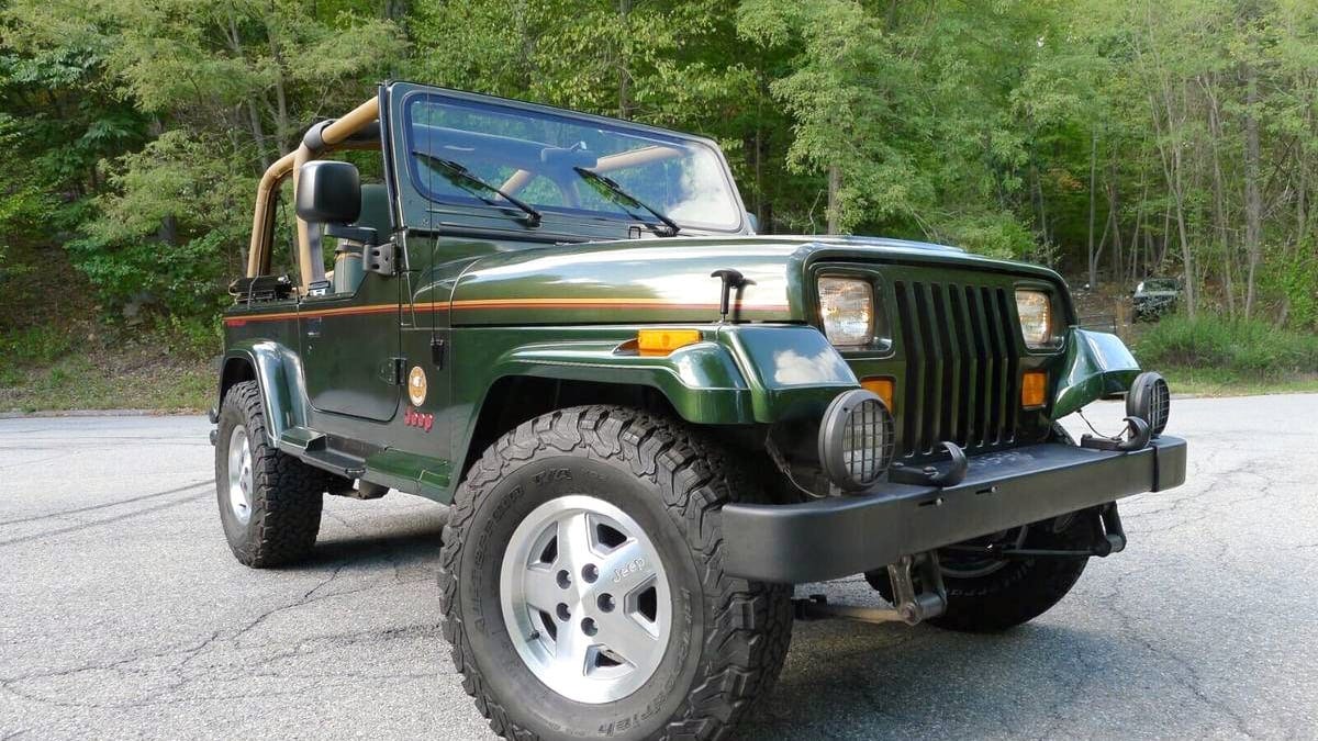At $38,000, Is This 1995 Jeep Wrangler Sahara a Just Desert?