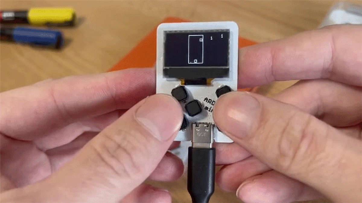 The Arduboy Mini Is a Matchbook-Sized Retro Handheld
