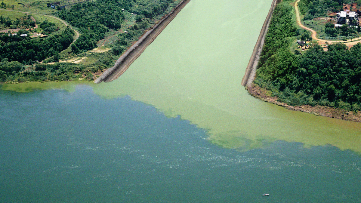 theonion.com - dschiff - Construction Finally Complete On Canal Connecting Chemical Runoff With Mississippi River