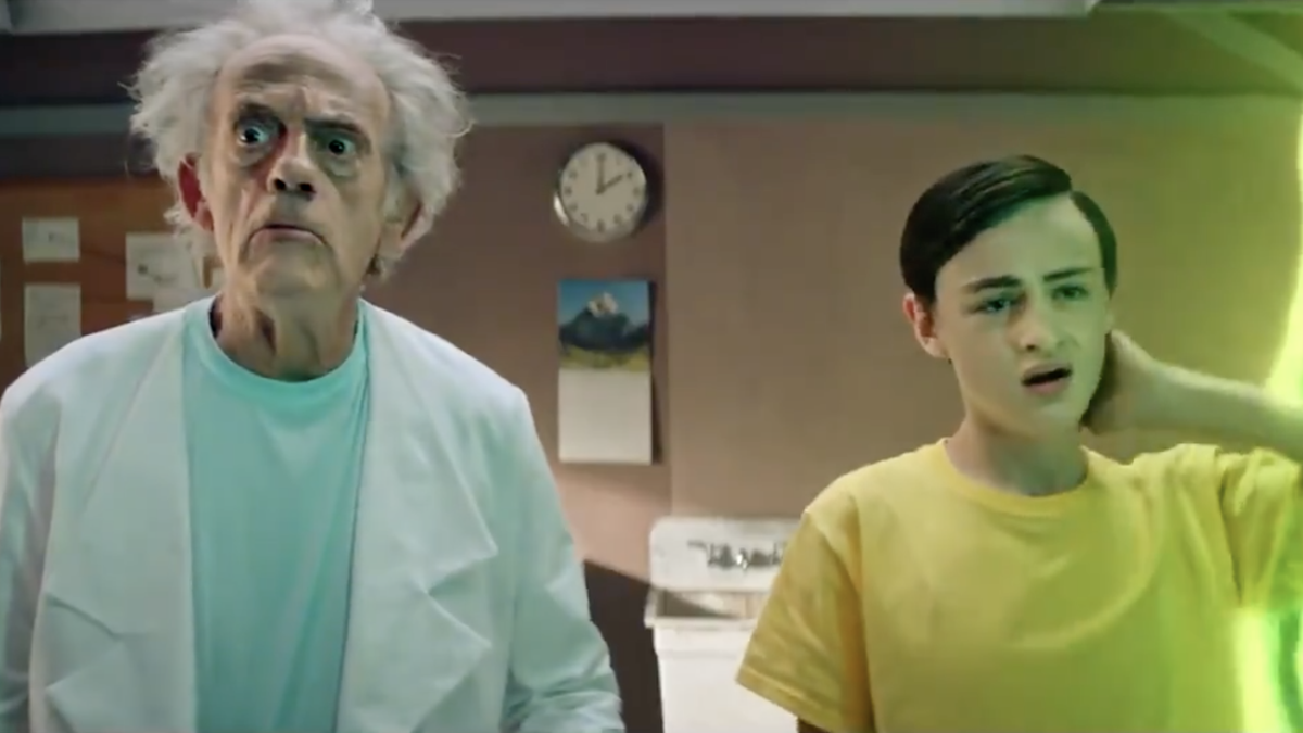 Christopher Lloyd plays Rick Sanchez in new Rick And Morty clip