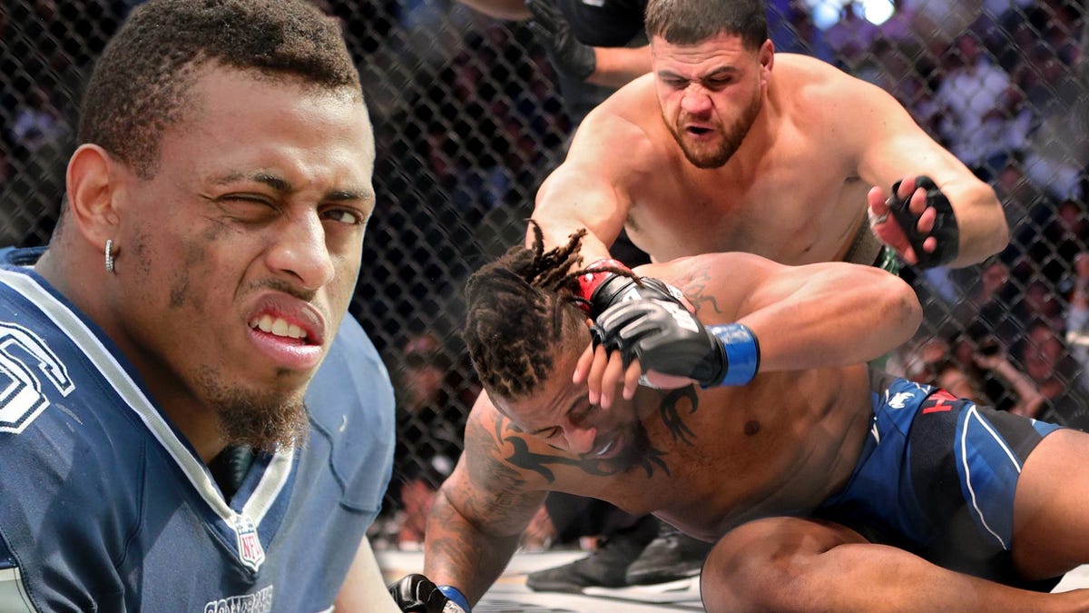 Watch Greg Hardy go night-night