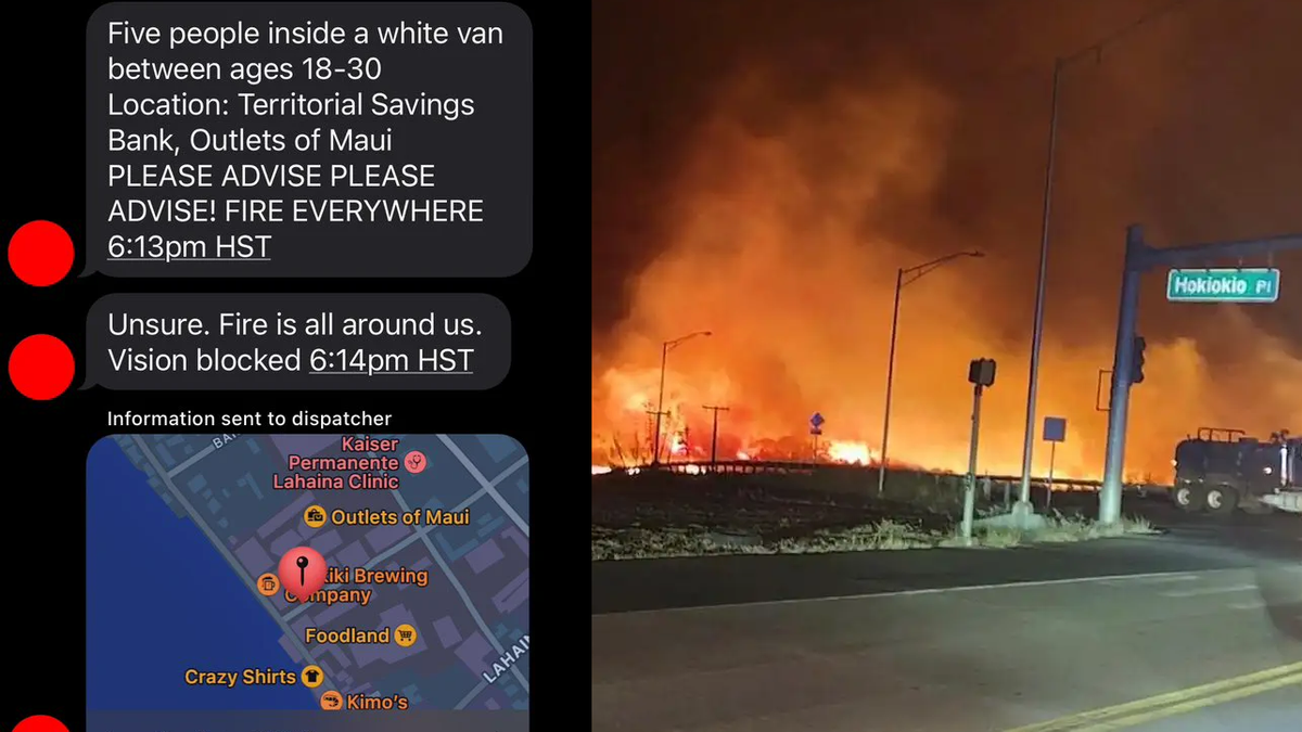 La famiglia sfugge agli incendi di Maui utilizzando l’SOS di emergenza per iPhone di Apple