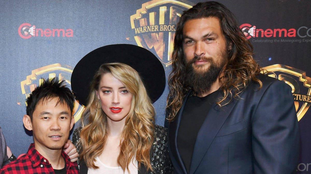 Jason Momoa and James Wan reportedly blocked efforts to cut Amber Heard out of Aquaman 2
