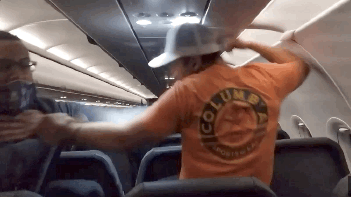 Man Taped To Seat After Groping And Punching Flight Attendants