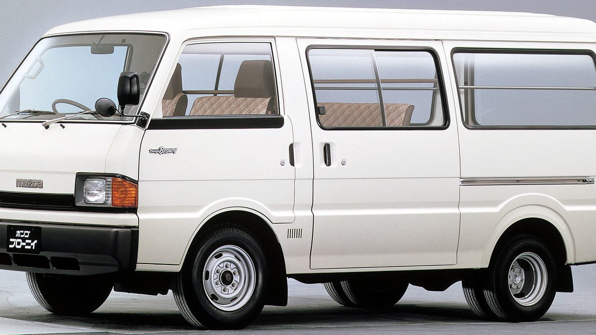 The Mazda Bongo Brawny Is The Best Dually Van Named After