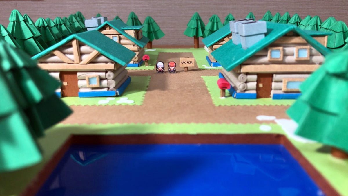Pokémon Fan Makes Epic Paper Dioramas thumbnail