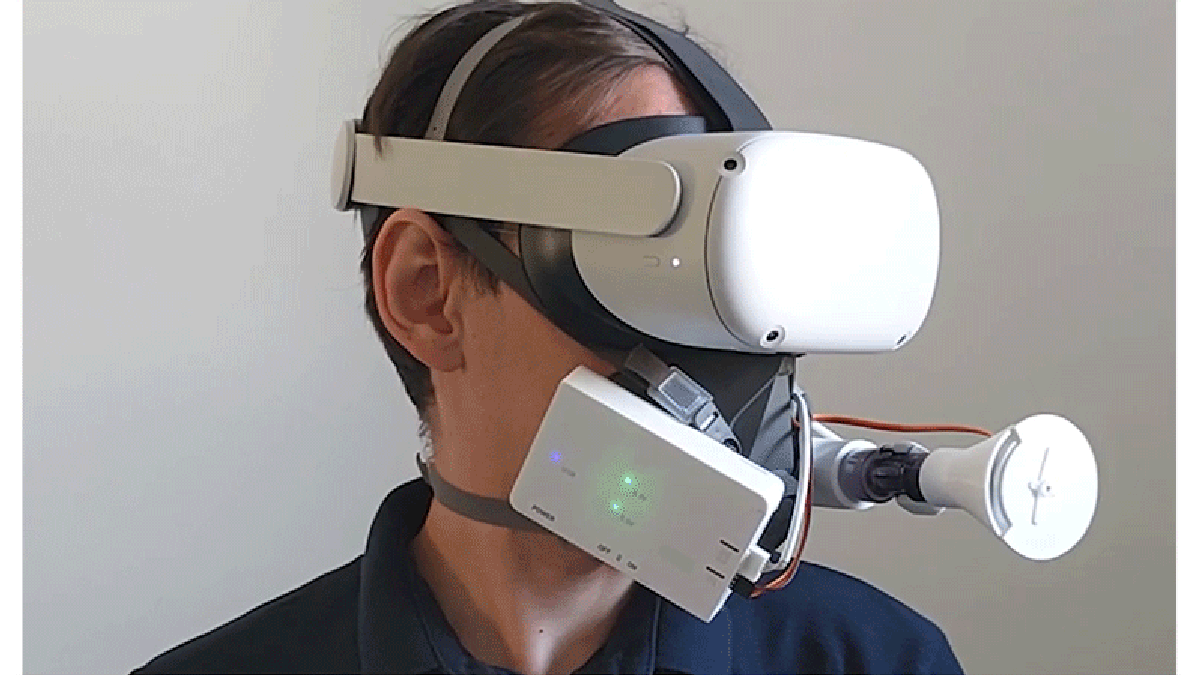 Investigadores crean una máscara de realidad virtual que simula la asfixia