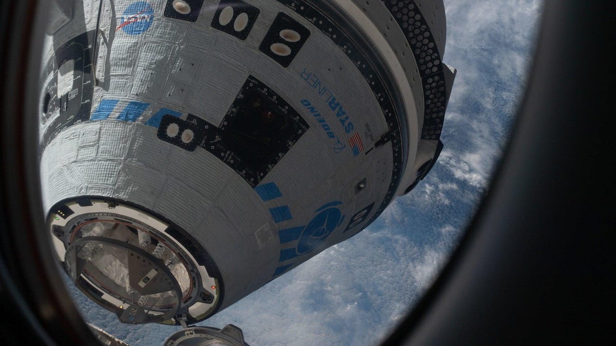 The Boeing spacecraft is scheduled to autonomously undock from the space station at 2:36 p.m. ET today.