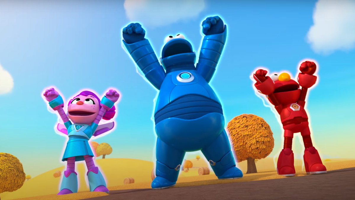 Sesame Street Mecha Builders Cartoonito Series: Cookie Monster