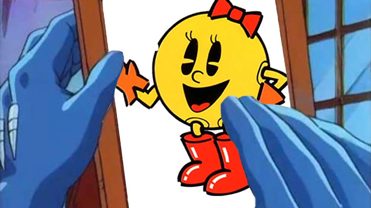 Ms. Pac-Man estranhamente substituída por uma nova esposa no jogo Pac-Man