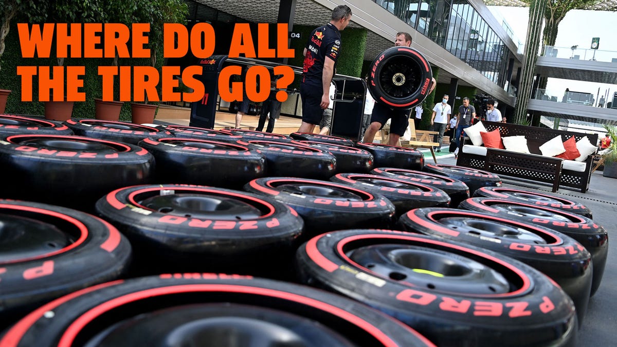 Here’s What Happens To F1’s Old Wheels At The End Of The Season