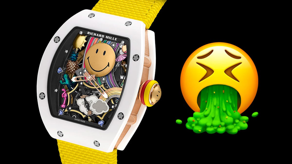 Este reloj Emoji de $ 1.22 millones se resume mejor con un emoji