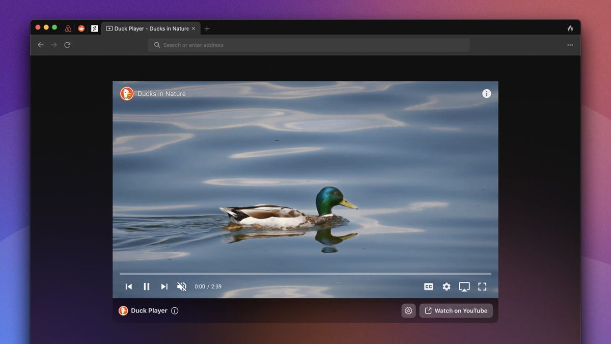 El nuevo navegador de DuckDuckGo para Mac protege sus datos en YouTube