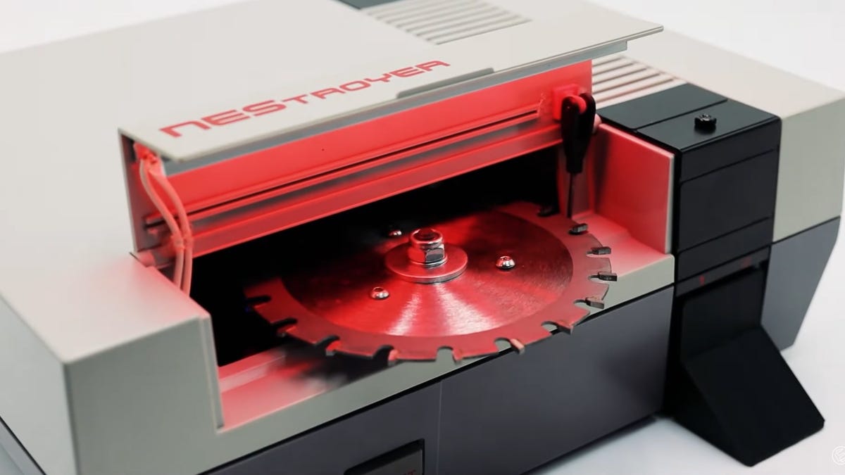 Someone Built A NES That Could Probably Murder You