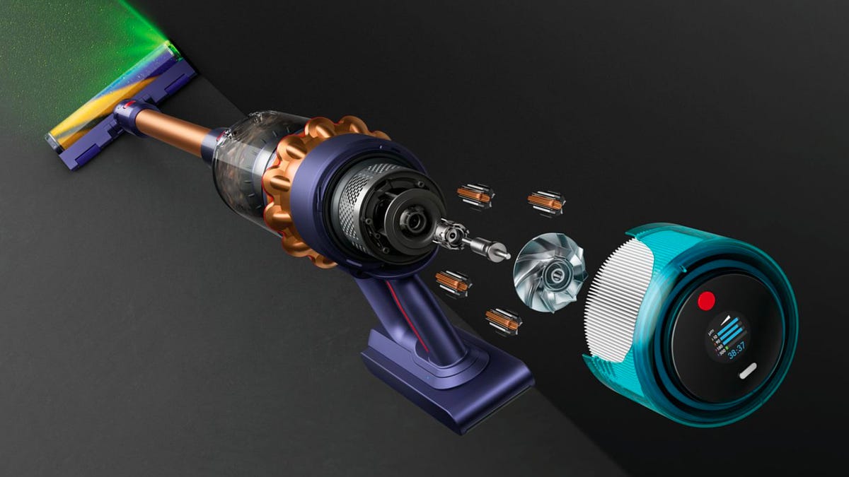 Dyson's Even Brighter Laser Vacuum Does Away With the Annoying Trigger