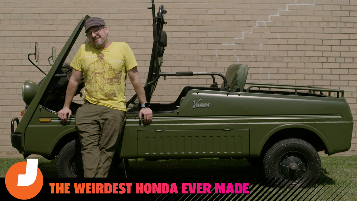 What It is Like To Drive The Weirdest Automobile Honda Ever Made