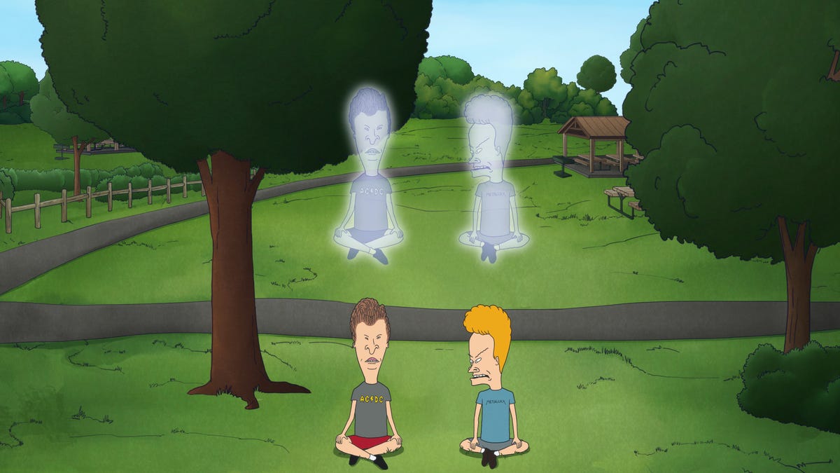 Exclusive Watch Beavis and Butthead achieve enlightenment