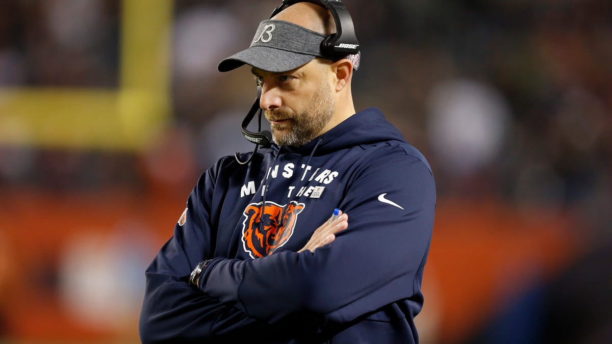 Matt Nagy doesn’t know a halftime adjustment when he sees one
