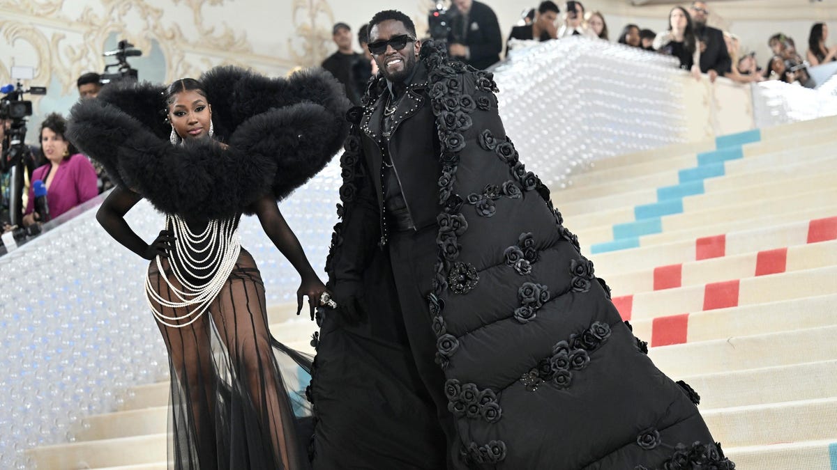 Diddy, Why You Nervous? Rap Mogul Sweats On Met Gala Carpet When Asked ...