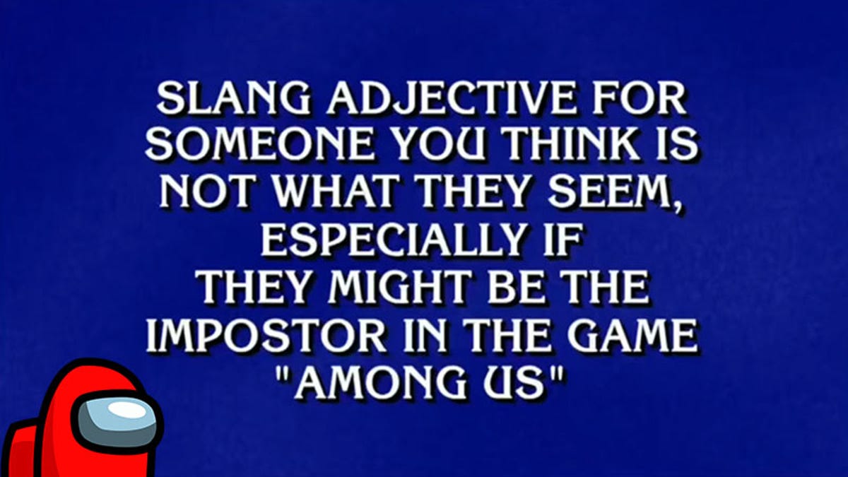 ‘Sus’ de Among Us llegó al episodio de Jeopardy de esta noche
