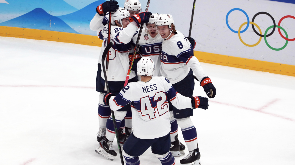 Team USA Men s Hockey Scores Big Win Over Powerhouse Canada