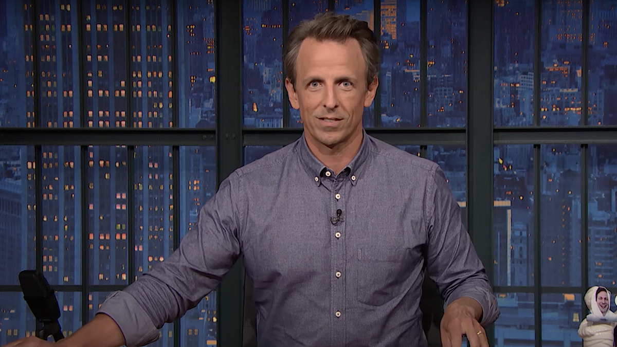 “You were inside with him”: Seth Meyers anchor of the weekend update greets Norm Macdonald