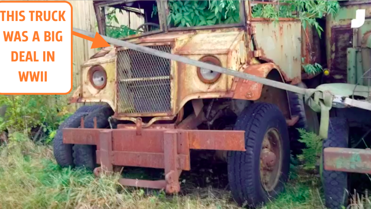 I went to Sweden and found the story of the World War II military truck in Canada