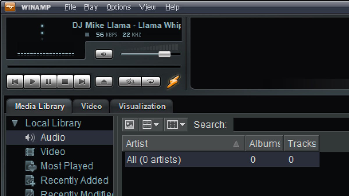 Winamp Is Back (Again) to Play all Those MP3s You Don't Have