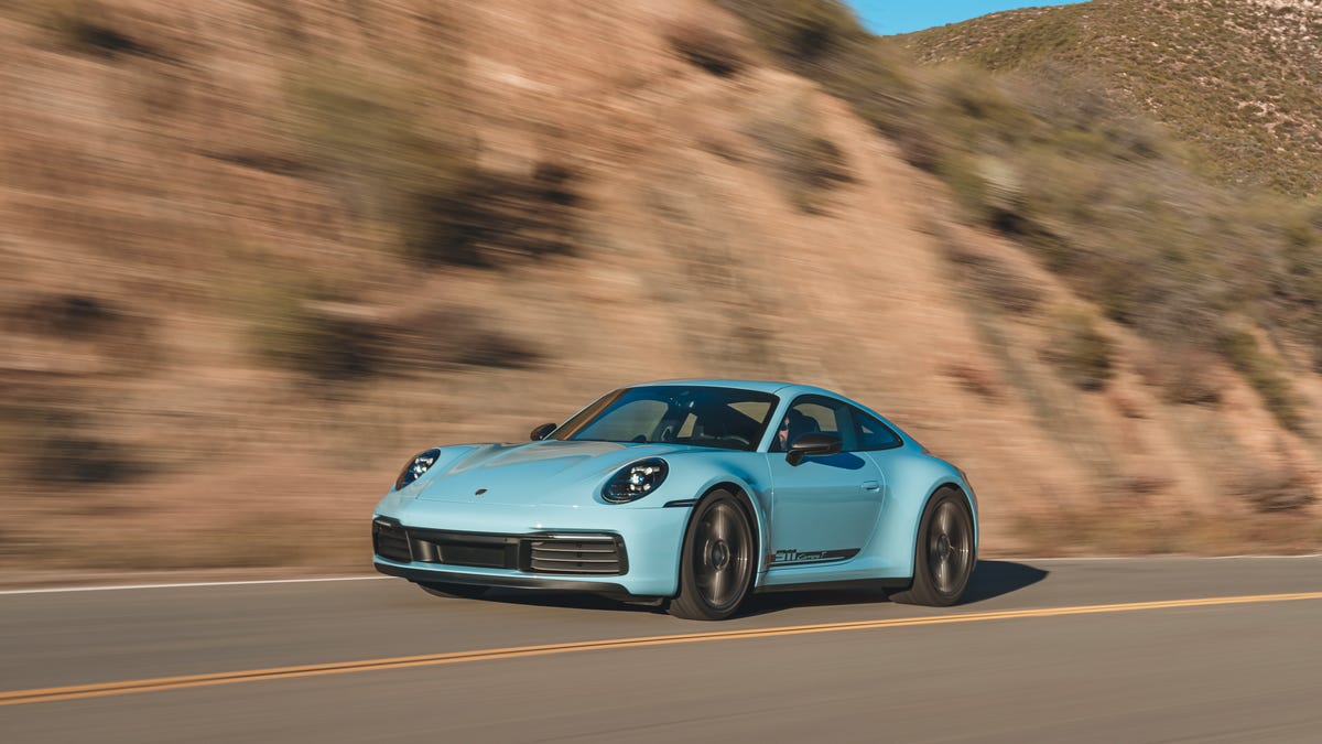 photo of The 2023 Porsche 911 Carrera T Is the Goldilocks of the 992 Generation image