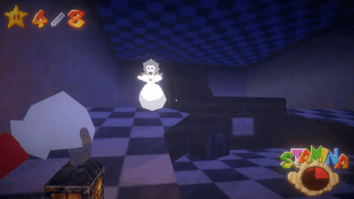 Super Mario 64 Becomes A First-Person Horror Game