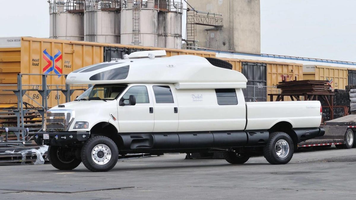Someone Spent $6 Million Building A Massive Ford F-750 Motor Home