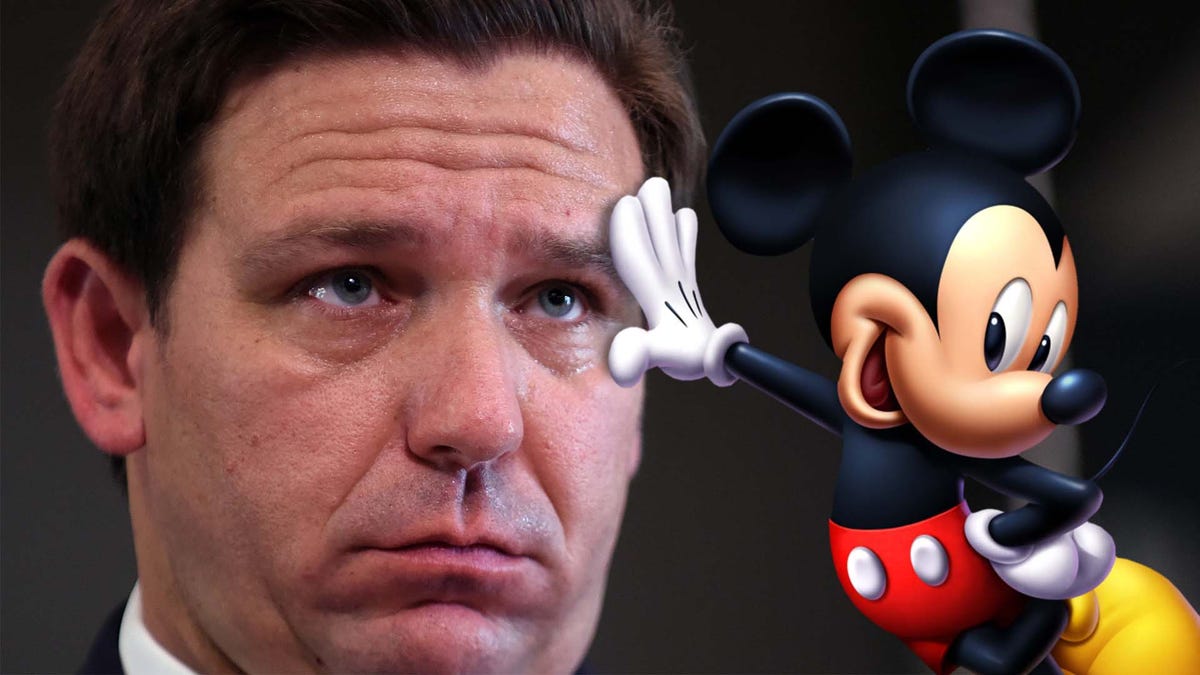 Florida Gov. Ron DeSantis Learns Hard Lesson: Don't Mess With Disney Lawyers