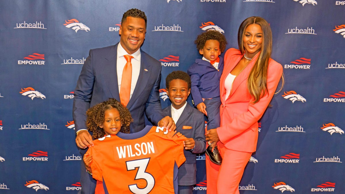 In Denver, Russell Wilson looks the happiest he’s been in years and he hasn’t ta..